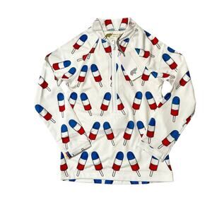 NWT Monica + Andy Rash Guard Swim Top 12-18m